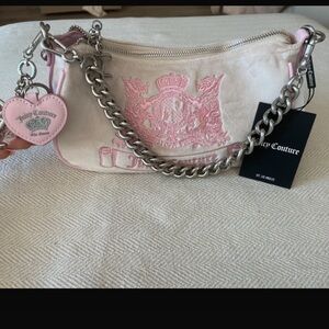 Juicy couture pink shoulder bag